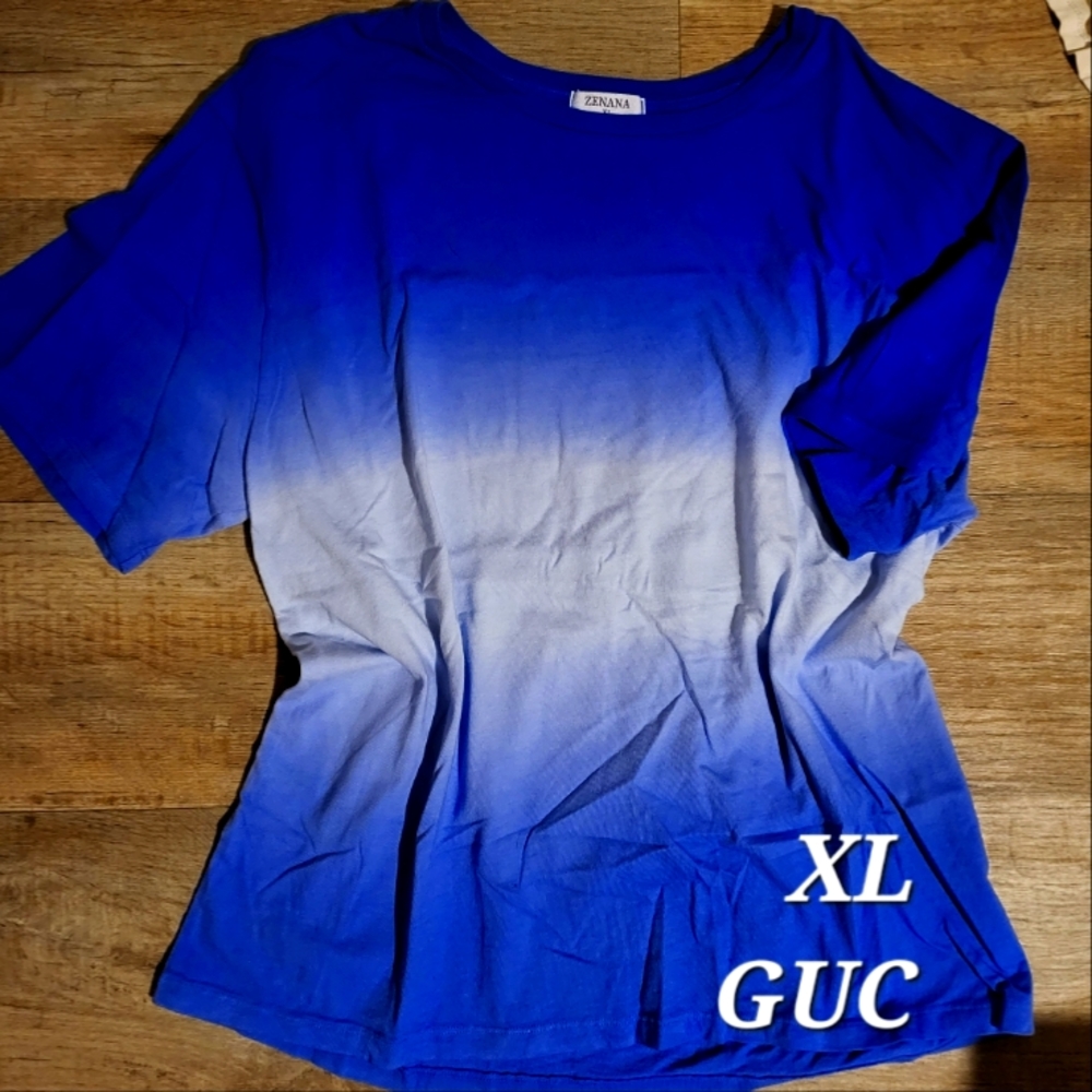 Basic Tee, ombre look